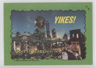 1986 Topps Little Shop of Horrors Stickers - [Base] #9.2 - Can it happen? (Two Star Back)