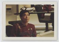 Sulu Contemplating Going Boldly