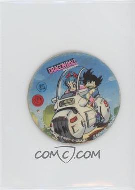 1987 Menko Round Dragon Ball - [Base] #_BUGO.2 - Bulma, Son Goku [EX to NM]