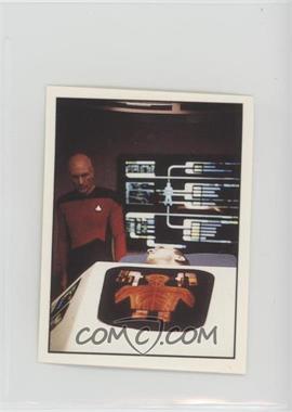 1987 Panini Star Trek The Next Generation Stickers - [Base] #141 - Captain Jean-Luc Picard