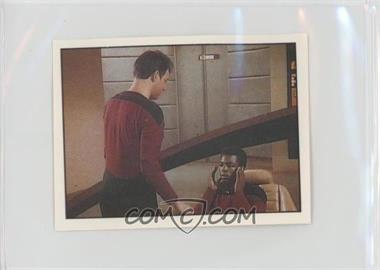 1987 Panini Star Trek The Next Generation Stickers - [Base] #236 - Commander William Riker, Geordi LaForge
