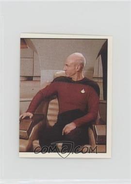 1987 Panini Star Trek The Next Generation Stickers - [Base] #240 - Captain Jean-Luc Picard (Left Side)