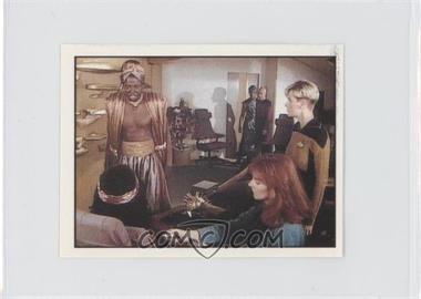 1987 Panini Star Trek The Next Generation Stickers - [Base] #86 - Lutan confronting Yareena, with Crusher, Yar, Picard & Hagon