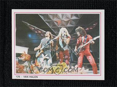 1987 Swedish Pop Stars Samlarserien Stickers - [Base] #126 - Van Halen