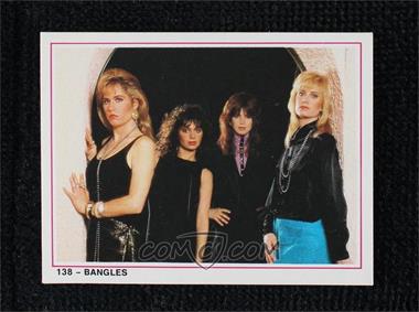 1987 Swedish Pop Stars Samlarserien Stickers - [Base] #138 - The Bangles
