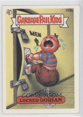 1987 Topps Garbage Pail Kids Series 10 - [Base] #379a.3 - Locked Dorian (One Star Back, Puzzle)