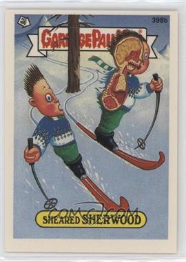 1987 Topps Garbage Pail Kids Series 10 - [Base] #398b.2 - Sheared Sherwood (Two Star Back)