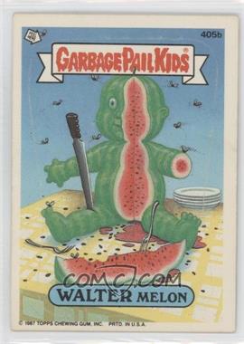 1987 Topps Garbage Pail Kids Series 10 - [Base] #405b - Walter Melon