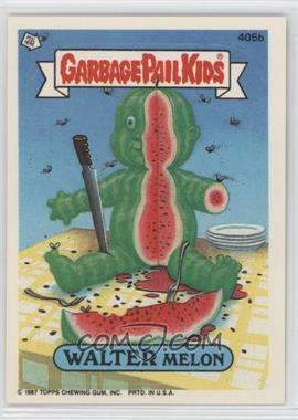 1987 Topps Garbage Pail Kids Series 10 - [Base] #405b - Walter Melon