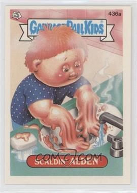 1987 Topps Garbage Pail Kids Series 11 - [Base] #436a - Scaldin' Alden