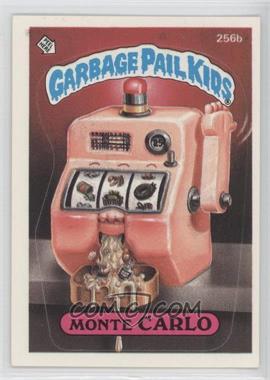 1987 Topps Garbage Pail Kids Series 7 - [Base] #256b.2 - Monte Carlo (two star back)