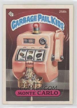 1987 Topps Garbage Pail Kids Series 7 - [Base] #256b.2 - Monte Carlo (two star back)