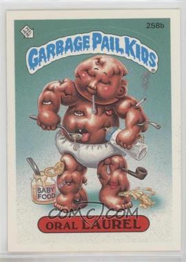 1987 Topps Garbage Pail Kids Series 7 - [Base] #258b.2 - Oral Laurel (two star back)