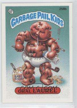 1987 Topps Garbage Pail Kids Series 7 - [Base] #258b.2 - Oral Laurel (two star back)