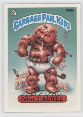 1987 Topps Garbage Pail Kids Series 7 - [Base] #258b.2 - Oral Laurel (two star back)