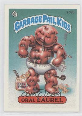 1987 Topps Garbage Pail Kids Series 7 - [Base] #258b.2 - Oral Laurel (two star back)