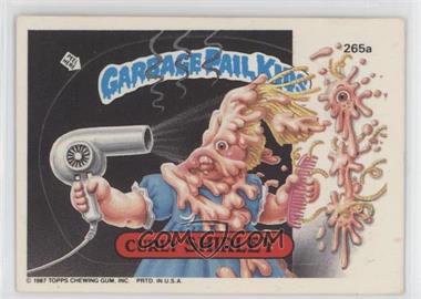 1987 Topps Garbage Pail Kids Series 7 - [Base] #265a.1 - Curly Shirley (Upper Center Puzzle Piece)