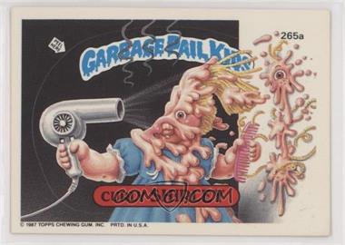 1987 Topps Garbage Pail Kids Series 7 - [Base] #265a.1 - Curly Shirley (Upper Center Puzzle Piece)