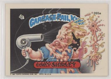 1987 Topps Garbage Pail Kids Series 7 - [Base] #265a.1 - Curly Shirley (Upper Center Puzzle Piece)