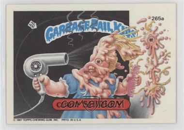 1987 Topps Garbage Pail Kids Series 7 - [Base] #265a.1 - Curly Shirley (Upper Center Puzzle Piece)