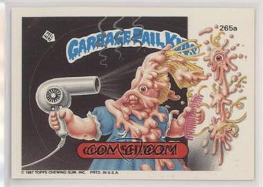 1987 Topps Garbage Pail Kids Series 7 - [Base] #265a.1 - Curly Shirley (Upper Center Puzzle Piece)