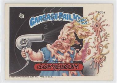 1987 Topps Garbage Pail Kids Series 7 - [Base] #265a.1 - Curly Shirley (Upper Center Puzzle Piece)