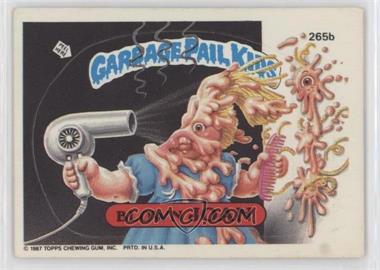 1987 Topps Garbage Pail Kids Series 7 - [Base] #265b.2 - Blown Joan (IDS Puzzle)