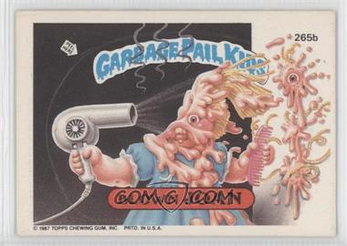 1987 Topps Garbage Pail Kids Series 7 - [Base] #265b.2 - Blown Joan (IDS Puzzle)