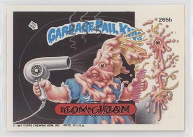 1987 Topps Garbage Pail Kids Series 7 - [Base] #265b.2 - Blown Joan (IDS Puzzle)