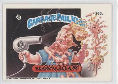 1987 Topps Garbage Pail Kids Series 7 - [Base] #265b.2 - Blown Joan (IDS Puzzle)