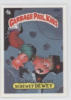 1987 Topps Garbage Pail Kids Series 7 - [Base] #282a.2 - Screwey Dewey (two star back)