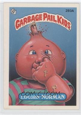 1987 Topps Garbage Pail Kids Series 8 - [Base] #293a.2 - Explorin' Norman (Two Star Back)