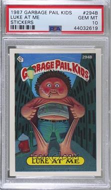 1987 Topps Garbage Pail Kids Series 8 - [Base] #294b.2 - Luke At Me (Two Star Back) [PSA 10 GEM MT]