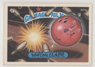 1987 Topps Garbage Pail Kids Series 8 - [Base] #301a.2 - Bowling Elaine (Two Star Back)