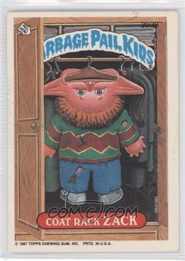 1987 Topps Garbage Pail Kids Series 8 - [Base] #303b - Coat Rack Zack