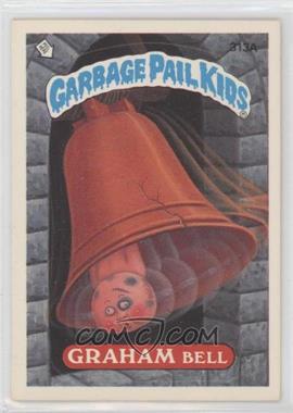 1987 Topps Garbage Pail Kids Series 8 - [Base] #313a.2 - Graham Bell (Two Star Back)