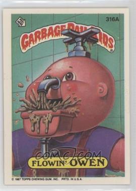 1987 Topps Garbage Pail Kids Series 8 - [Base] #316b.1 - Russell Spout (One Star Back) [EX to NM]