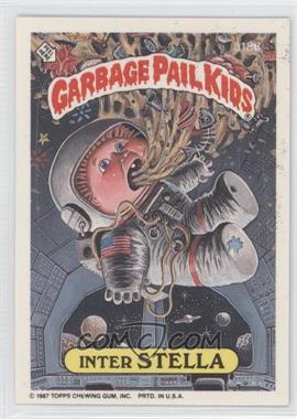 1987 Topps Garbage Pail Kids Series 8 - [Base] #318b.2 - Inter Stella (Thumb Puzzle Back)