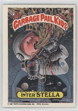 1987 Topps Garbage Pail Kids Series 8 - [Base] #318b.2 - Inter Stella (Thumb Puzzle Back)