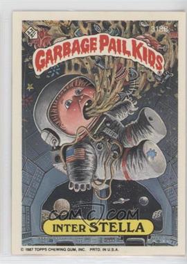 1987 Topps Garbage Pail Kids Series 8 - [Base] #318b.2 - Inter Stella (Thumb Puzzle Back)