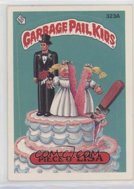 1987 Topps Garbage Pail Kids Series 8 - [Base] #323a.2 - Piece O' Lisa (Two Star Back)