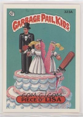 1987 Topps Garbage Pail Kids Series 8 - [Base] #323a.2 - Piece O' Lisa (Two Star Back)
