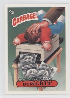 1987 Topps Garbage Pail Kids Series 8 - [Base] #330b.1 - Dupli-kit (One Star Back)