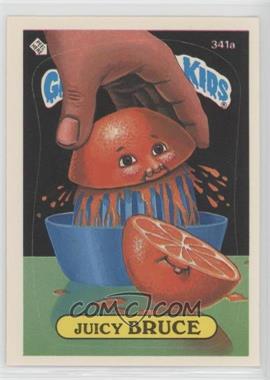 1987 Topps Garbage Pail Kids Series 9 - [Base] #341a.1 - Juicy Bruce (one star back)