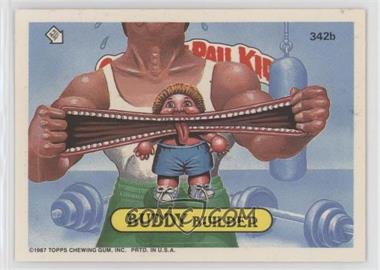 1987 Topps Garbage Pail Kids Series 9 - [Base] #342b - Buddy Builder