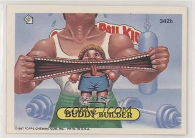 1987 Topps Garbage Pail Kids Series 9 - [Base] #342b - Buddy Builder