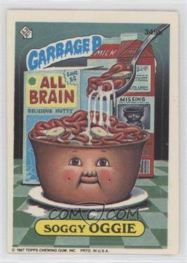 1987 Topps Garbage Pail Kids Series 9 - [Base] #345b - Soggy Oggie