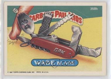 1987 Topps Garbage Pail Kids Series 9 - [Base] #358b - Wade Blade