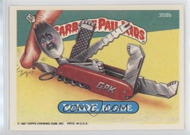 1987 Topps Garbage Pail Kids Series 9 - [Base] #358b - Wade Blade