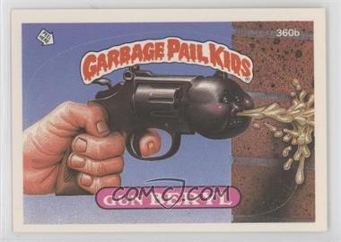 1987 Topps Garbage Pail Kids Series 9 - [Base] #360b.1 - Gun Beryl (one star back)